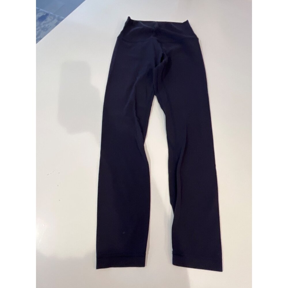 Lululemon High-Waisted Navy Blue Align Leggings Yoga Pants Womens Size S - Picture 3 of 9
